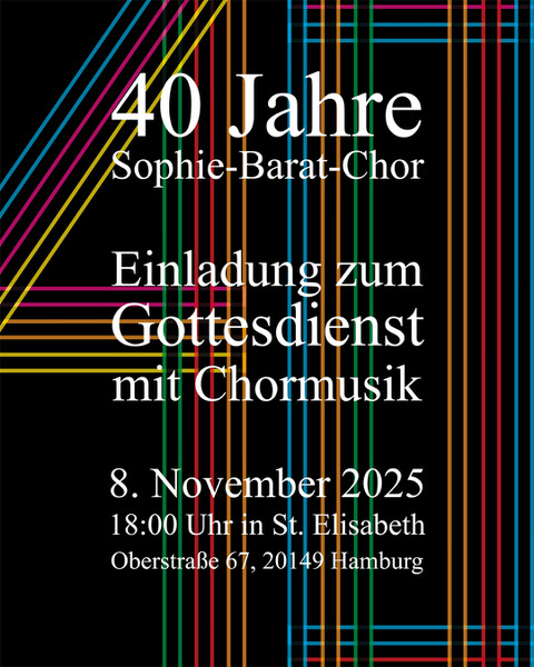 40 Jahre Chor Einladung